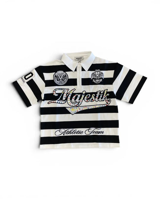 Majestik Athletic Team Polo Black