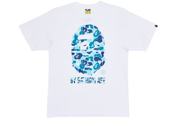 BAPE ABC Camo By Bathing Ape White/Blue Tee