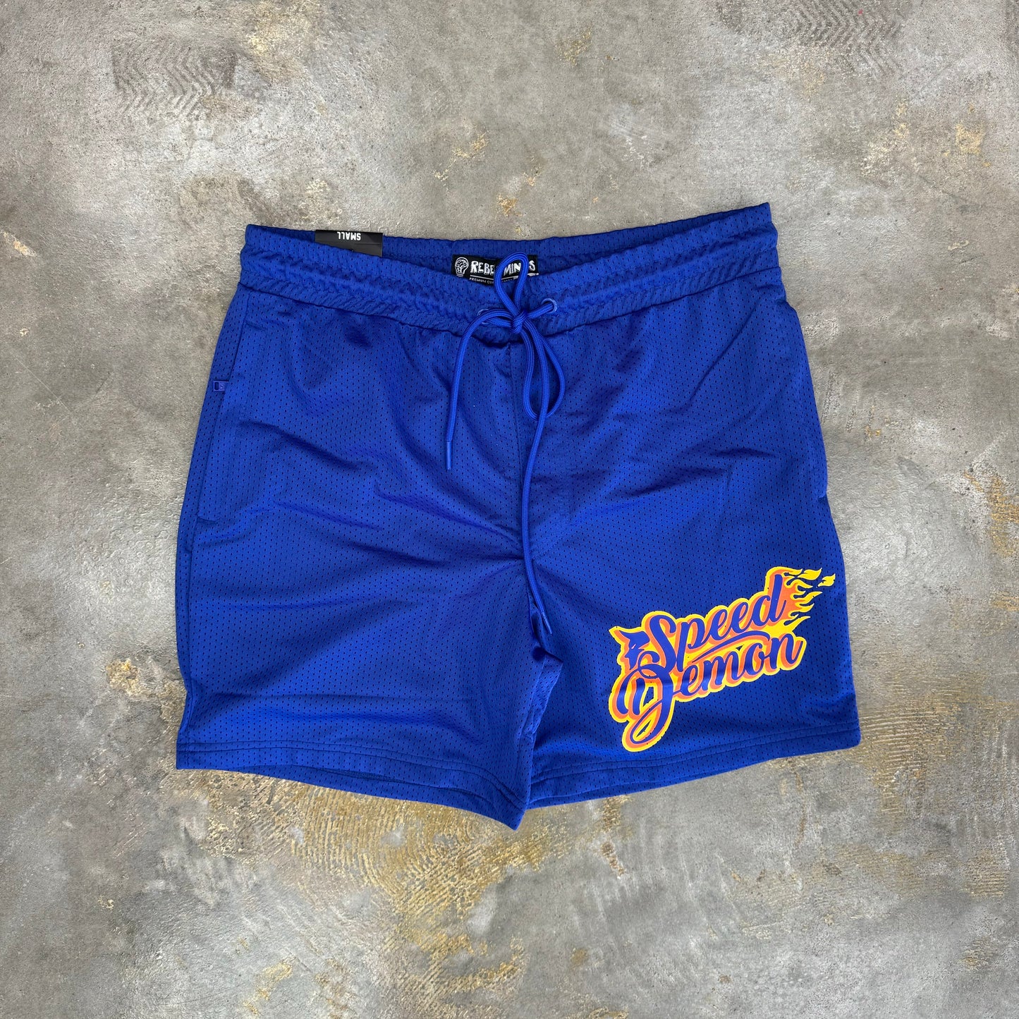 Rebel Minds Speed Demon Royal Mesh Shorts