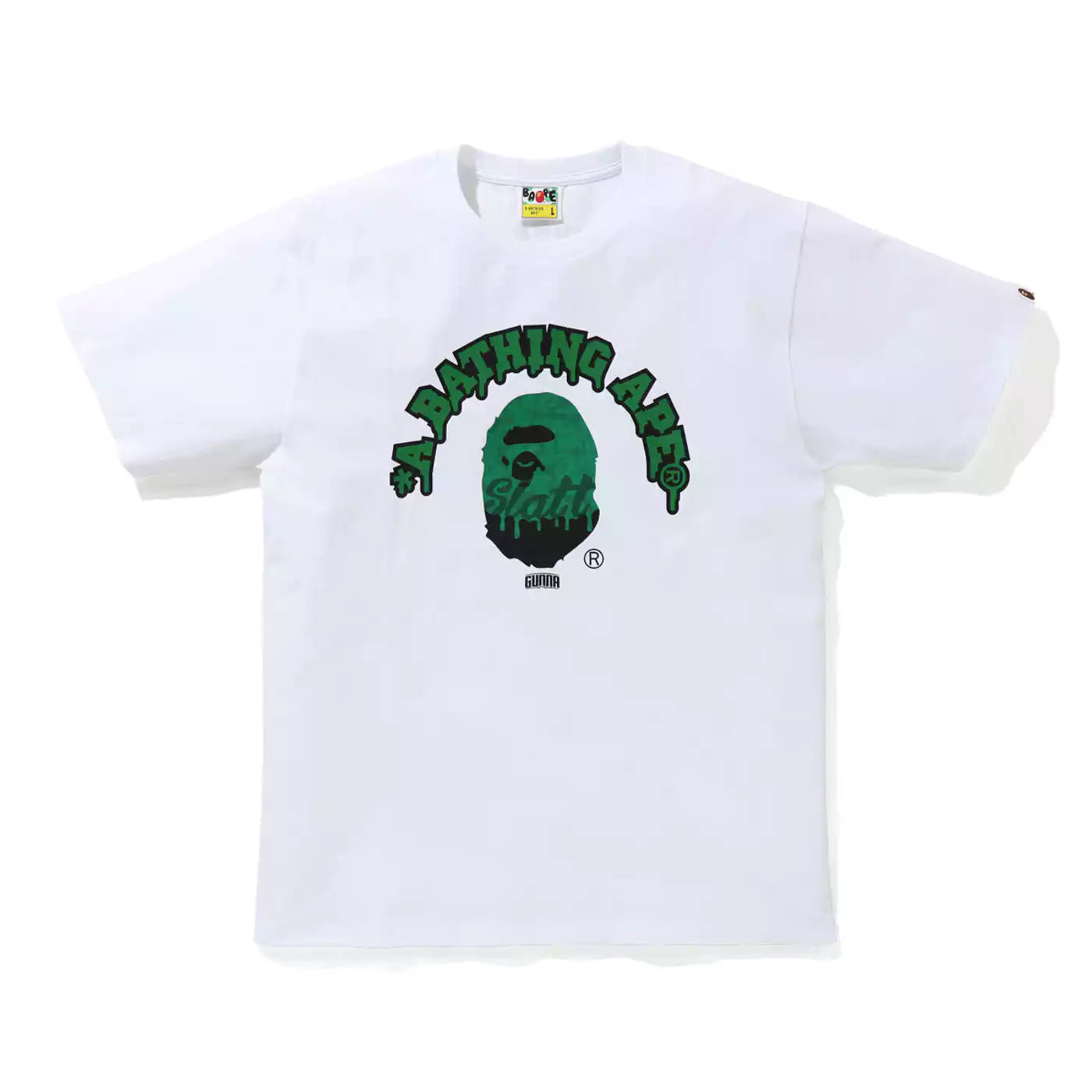 A Bathing Ape Bape X Gunna Tee White