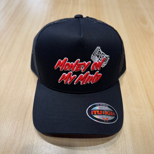 Muka Money On Black Trucker Hat