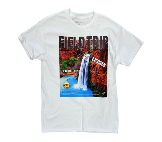 3Forty Field Trip White T-Shirt