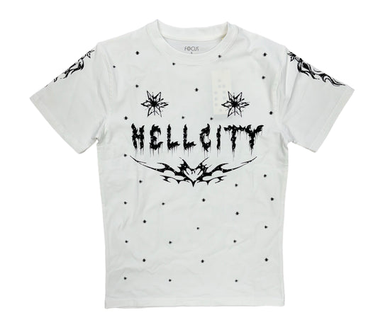 Focus Hell City White T-shirt