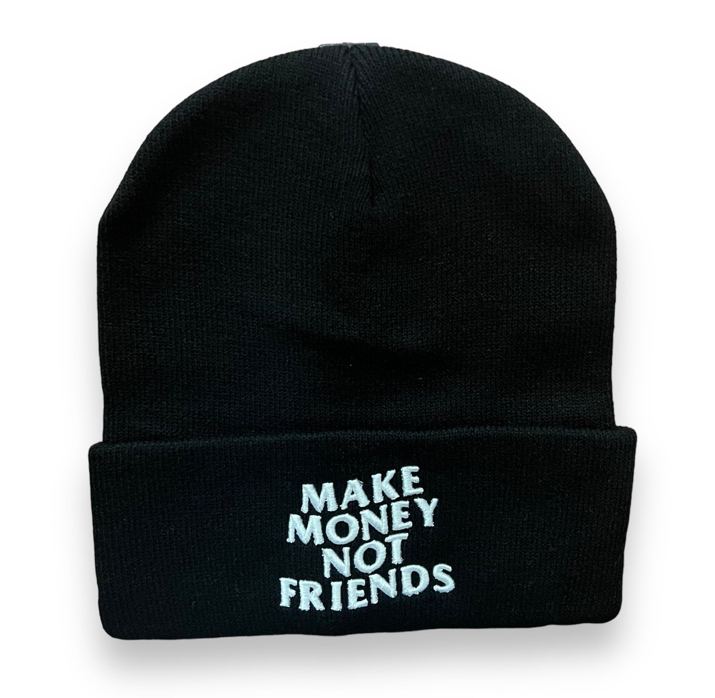 MUKA MAKE MONEY BEANIE HAT BLACK