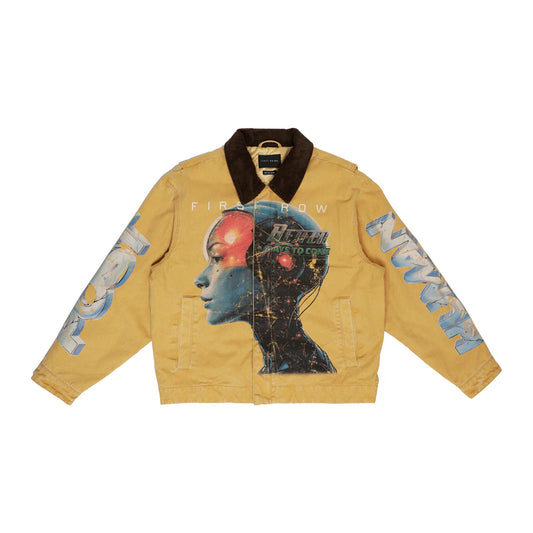 First Row POST HUMAN NEW BORN JACKET "WHEAT"