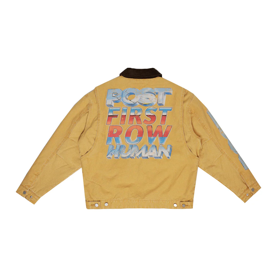 First Row POST HUMAN NEW BORN JACKET "WHEAT"