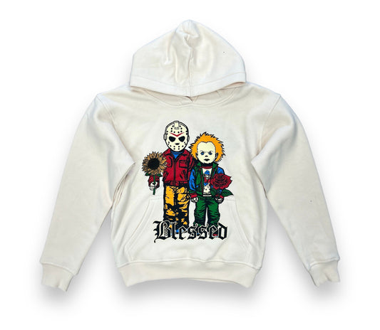 3FORTY BLESSED CREAM BOY'S HOODIE