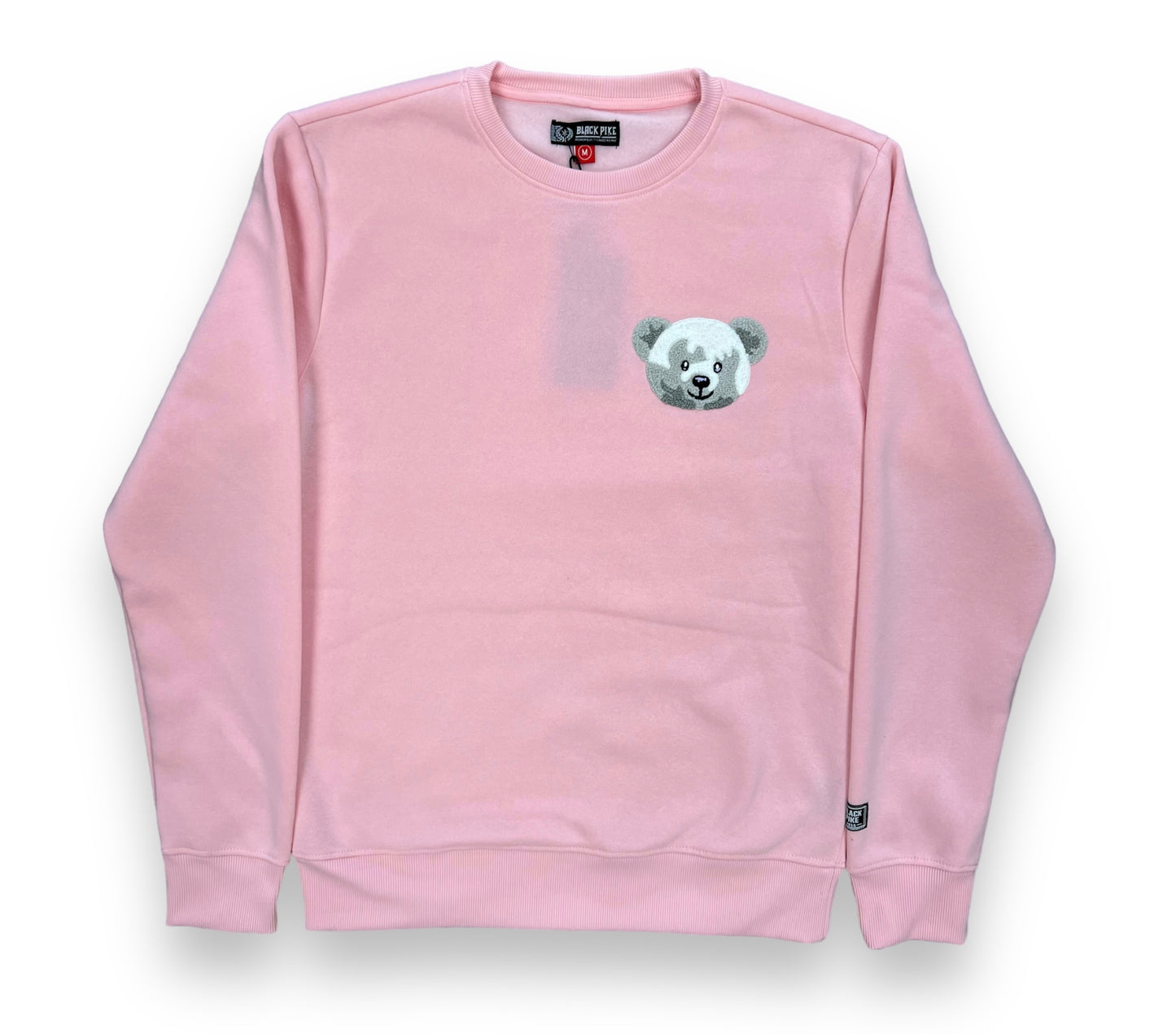 Black Pike Keep Cool Stay Fresh Pink Crew Neck