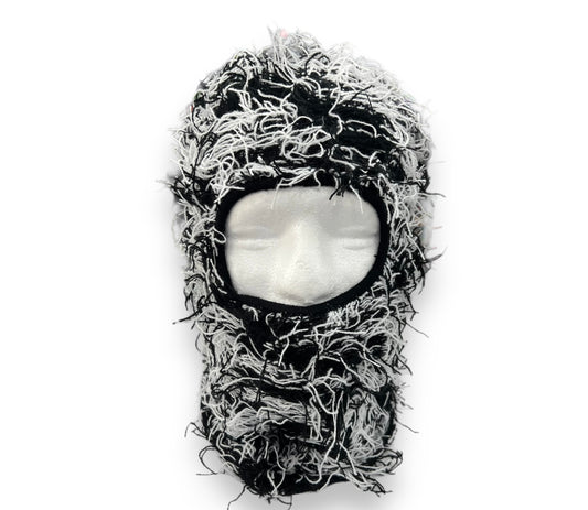 Ski Mask Balaclava Full Cover White/Black