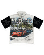 Majestik Exotic Rides Polo Shirt Off White