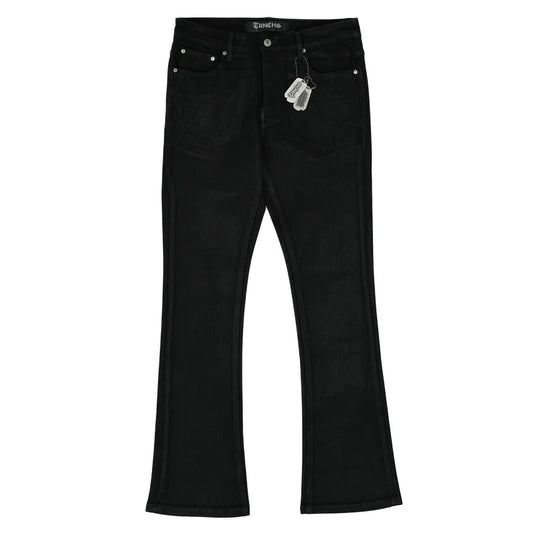 The Trnchs Night Code Black Waxed Denim