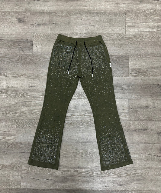 Bkys Stone Stacked Jogger "Olive"