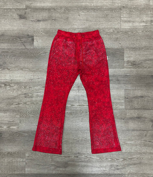 Bkys Stone Stacked Jogger "Red"