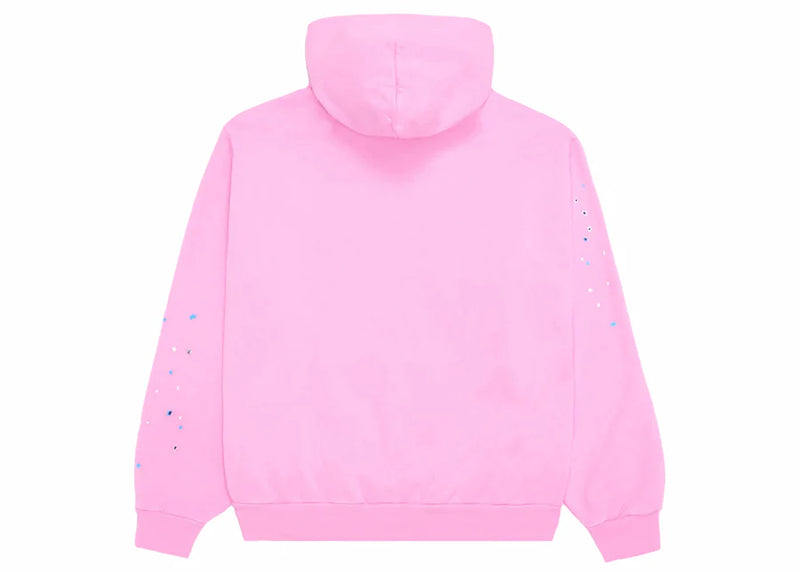 SP5DER OG Web hoodie〔pink〕即日発送お値下げ可能 OG Web V2 Hoodie “Pink & Black Text