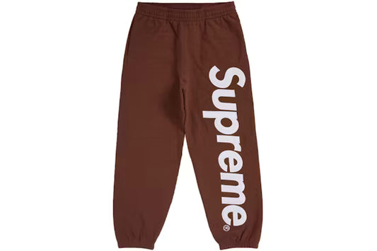 Supreme Jogger Pants Brown /White