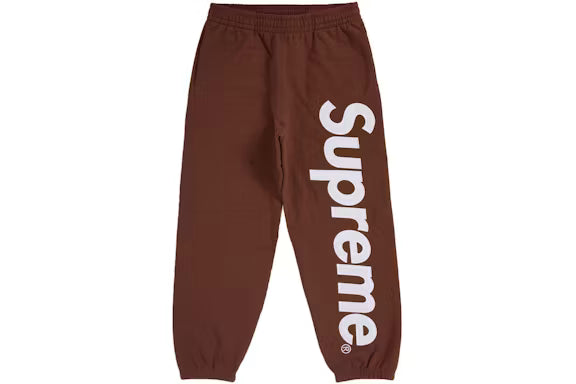 Supreme Jogger Pants Brown /White