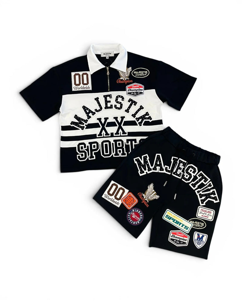 Majestik World Wide Champion Short Set "Black"