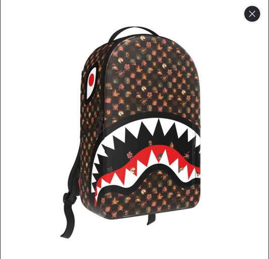 Sprayground  Peeking Characters Remix Backpack