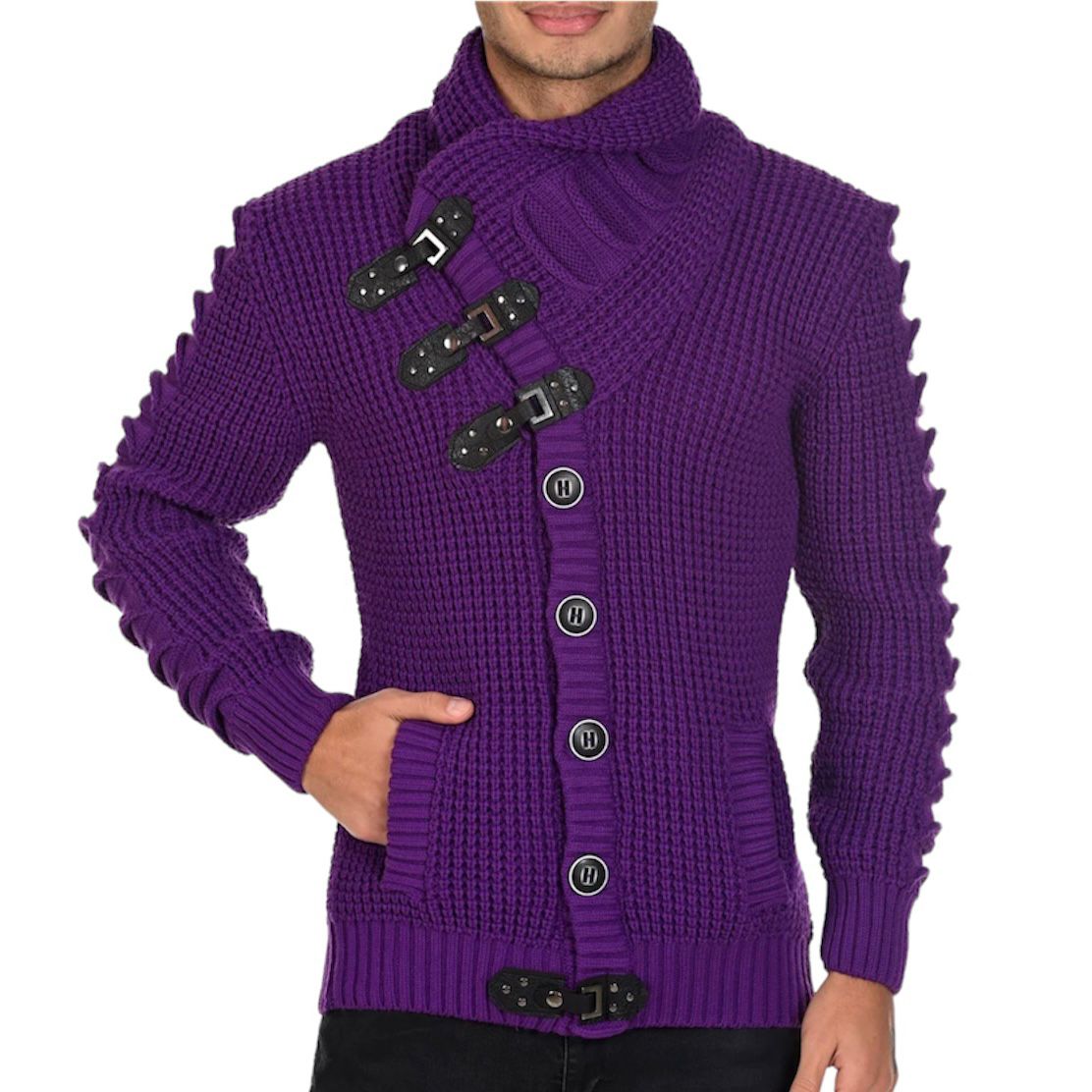 LCR Black Edition Purple Sweater