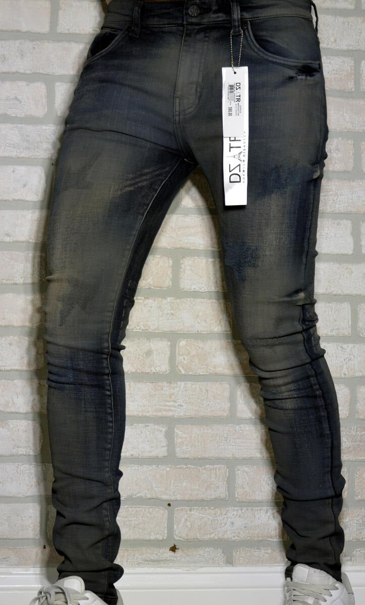 Dizaster Super Stretch Denim - Slim Fit Black Shadow