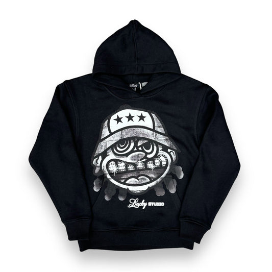 3Forty Lucky Studio Black Hoodie