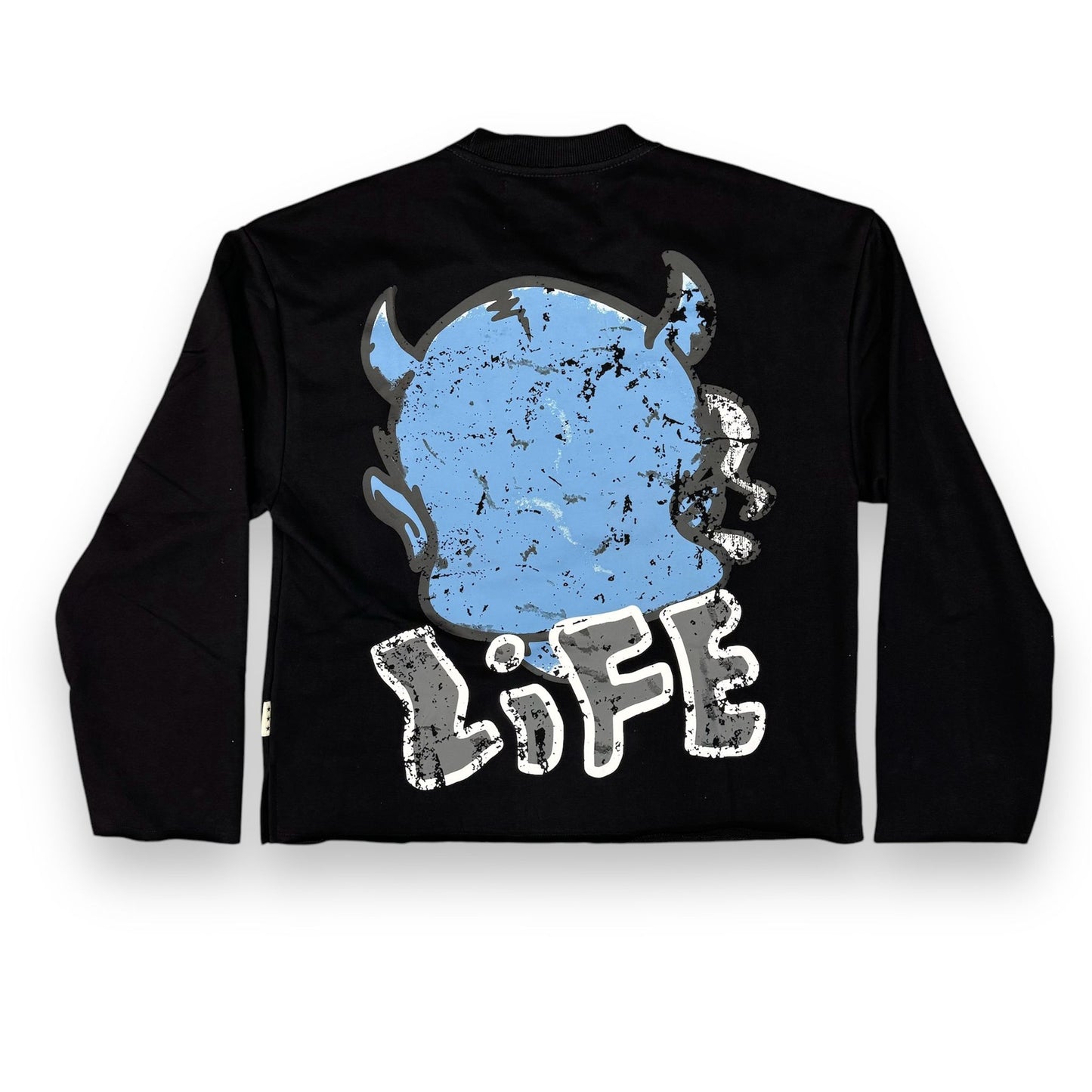 Bkys High Life Cropped Long Sleeve Black