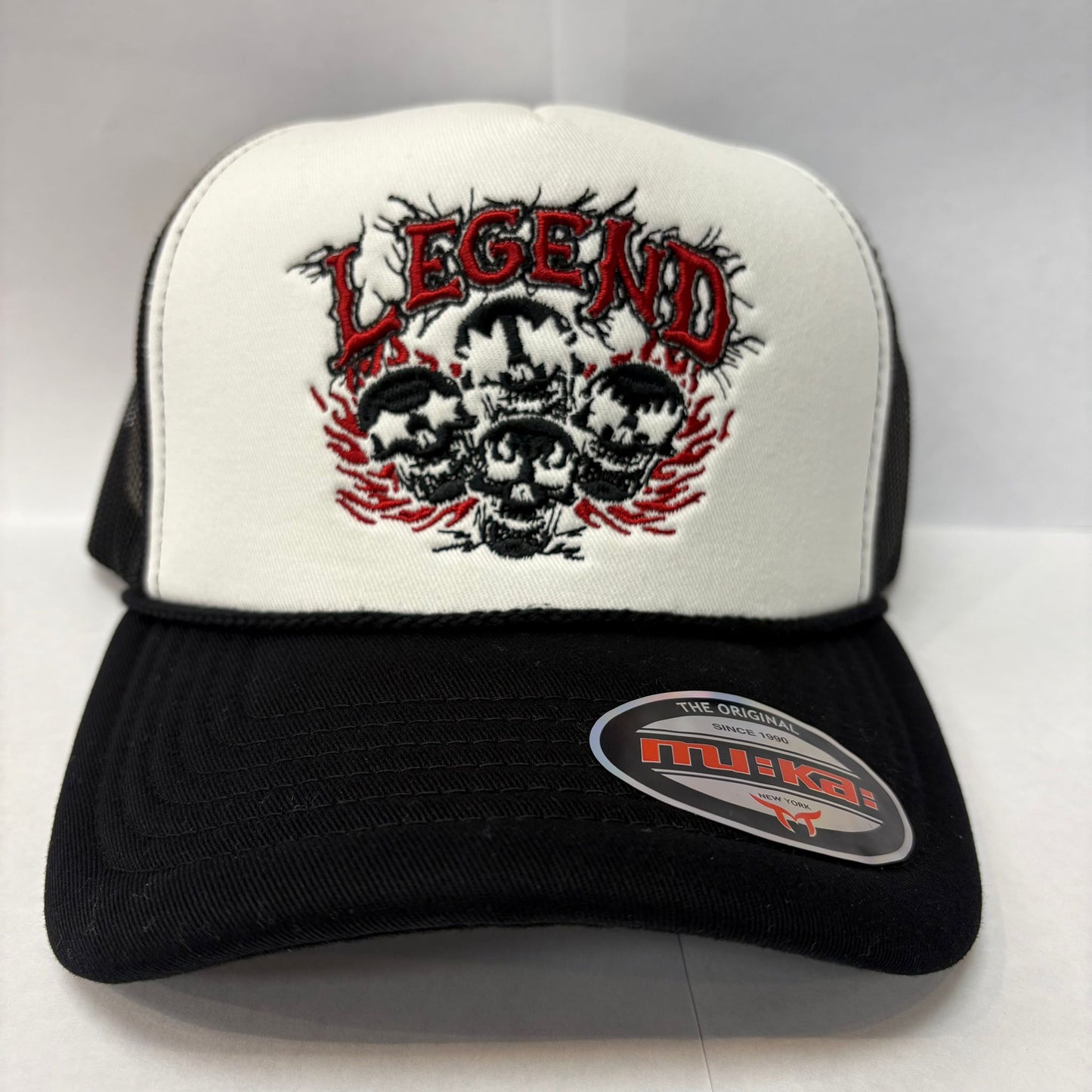 Muka Legend Black Trucker Hat