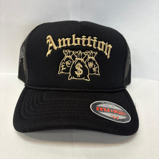 Muka Ambition Balck Trucker Hat