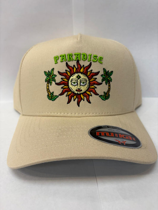 Muka Paradise Cream Snap Back Hat