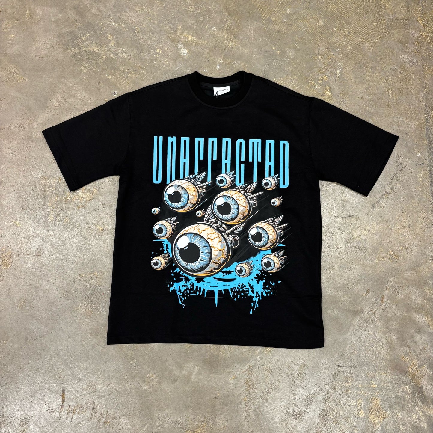 Unaffected Eyes Black T-Shirt