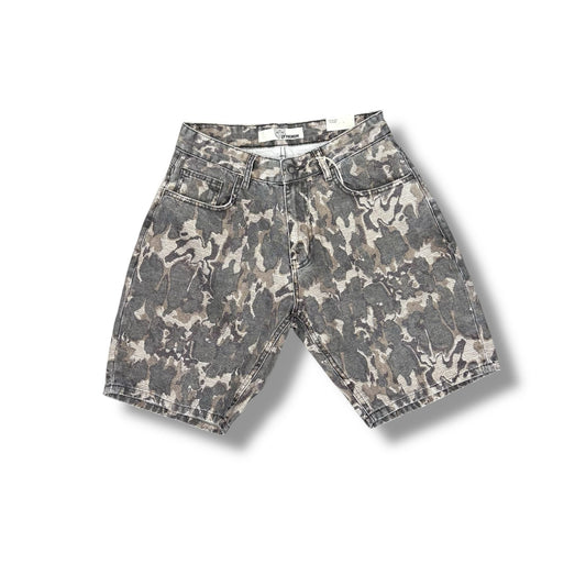 Unaffected Camo Jeans shorts