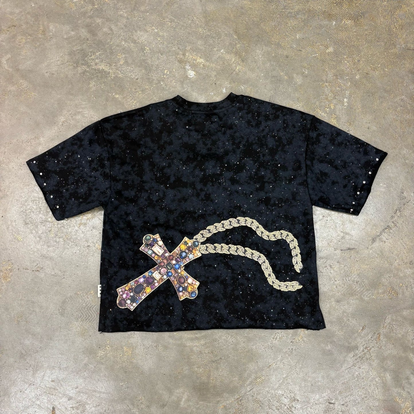 Bkys Faith Cropped Black T-Shirt