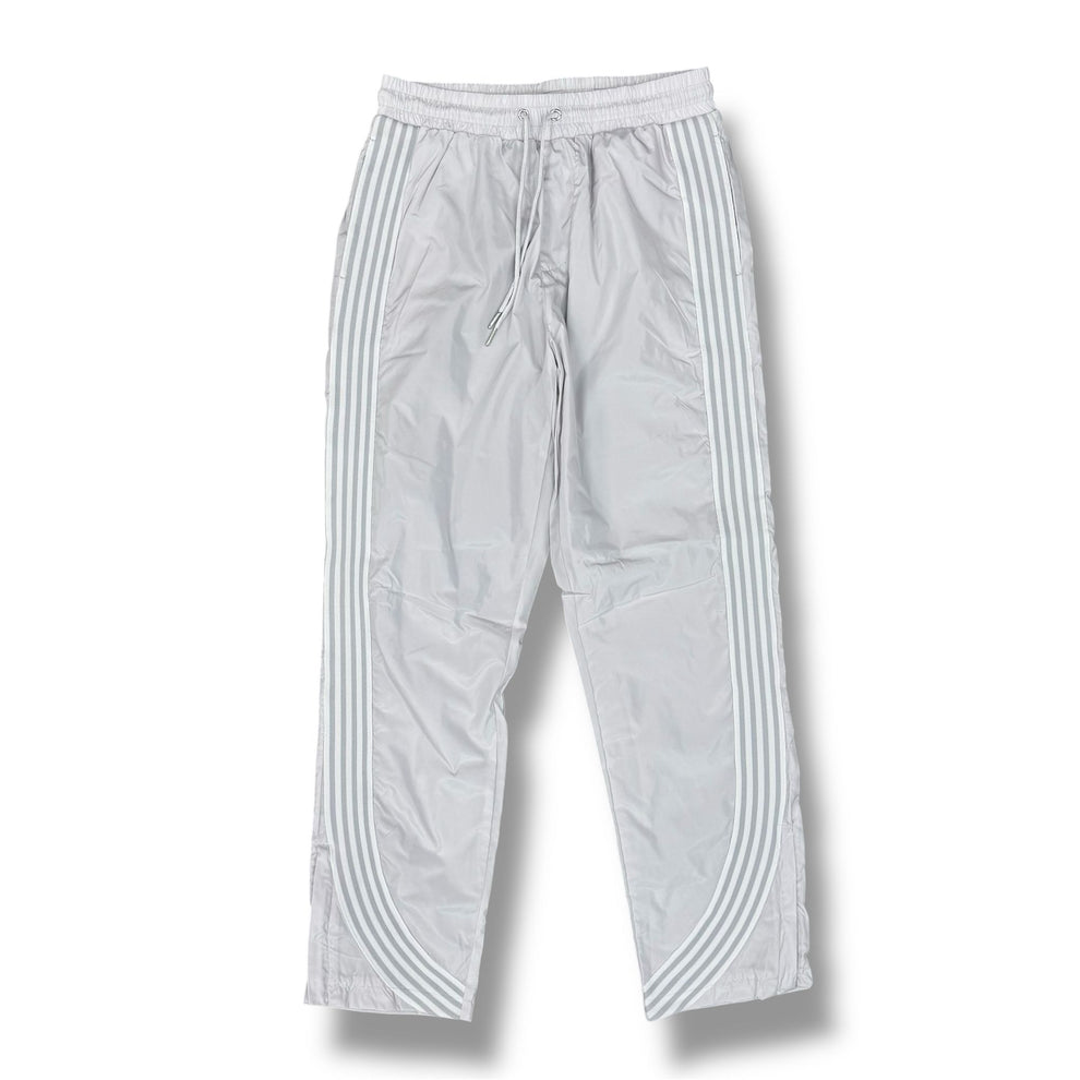 Kindred Stripe Nylon Pants Light Grey / White