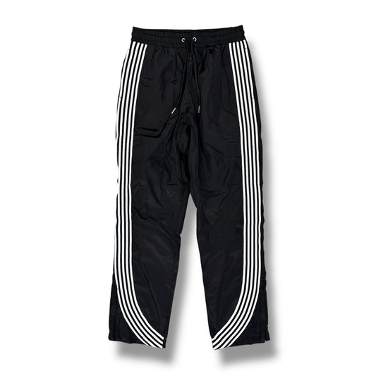 Kindred Stripe Nylon Pants Black