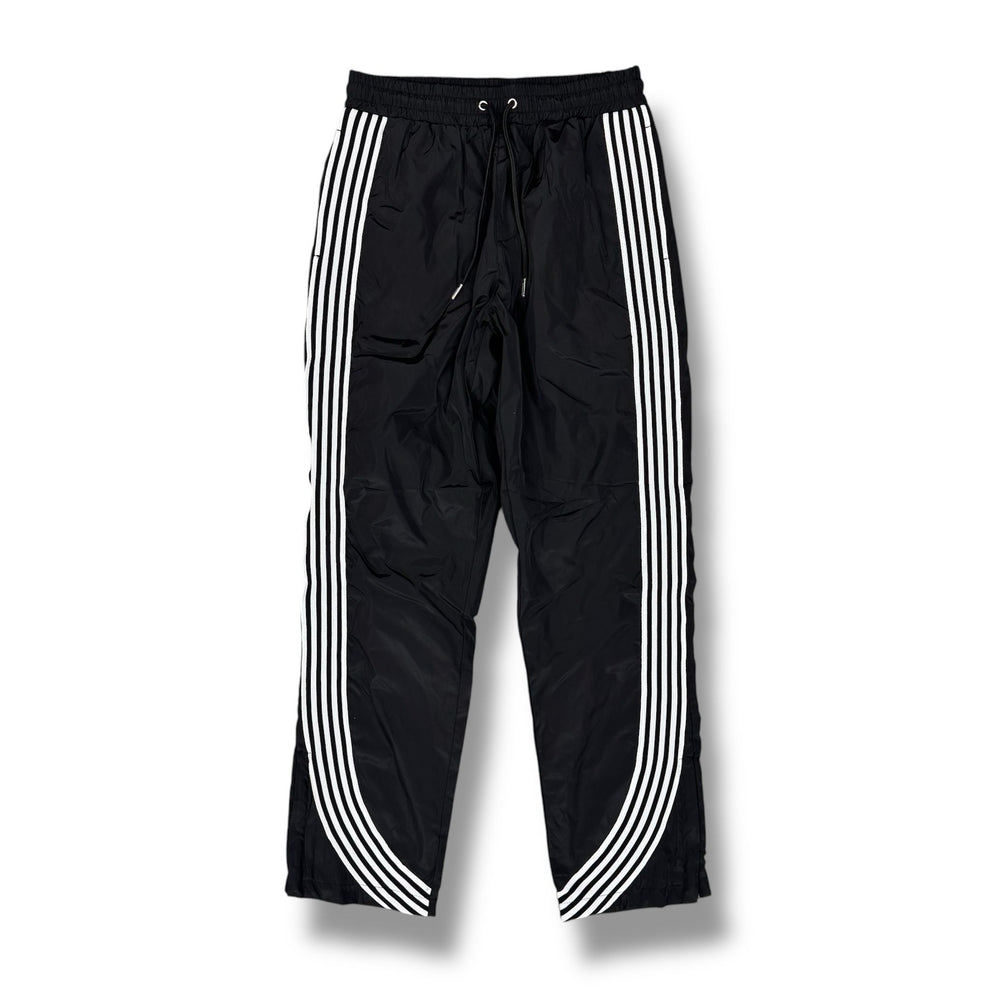 Kindred Stripe Nylon Pants Black / White
