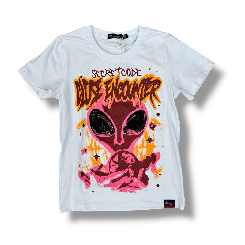 Close White T-Shirt "Boys"