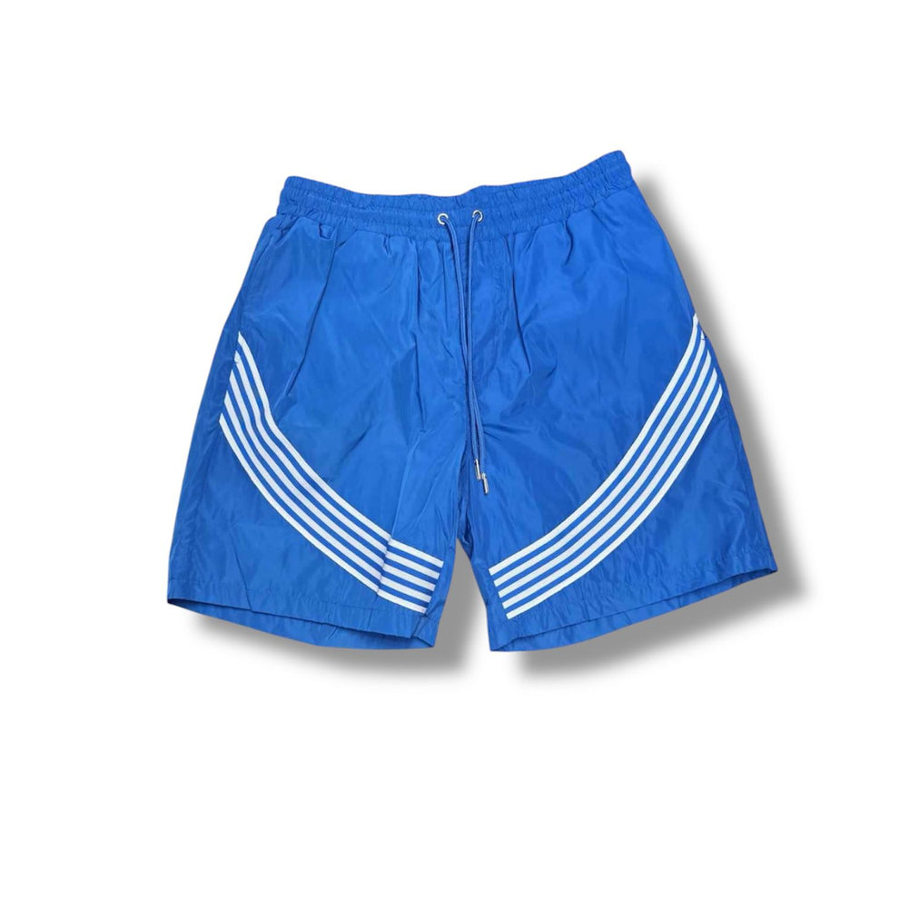 Kindred Stripe Nylon Shorts Royal