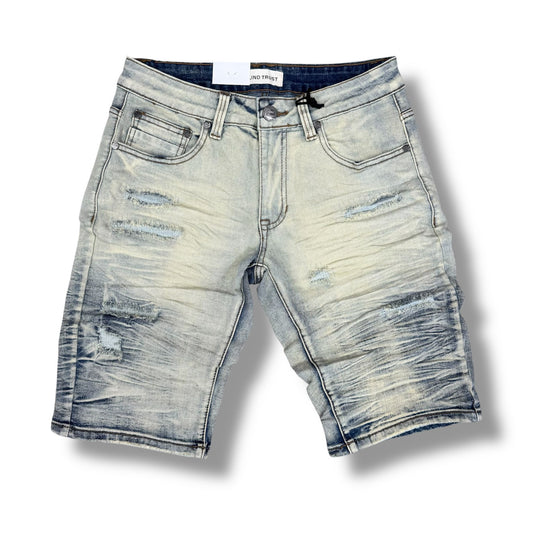 Blind Trust "Azure " Denim Shorts