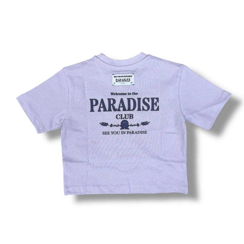 Jordan Craig High Density  Cropped Lavender T-Shirts Boy's