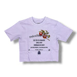 Jordan Craig High Density  Cropped Lavender T-Shirts Boy's