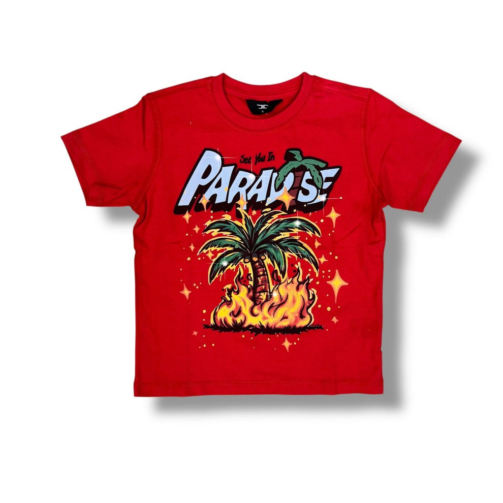 Jordan Craig Burning Red  T-Shirts Boy's