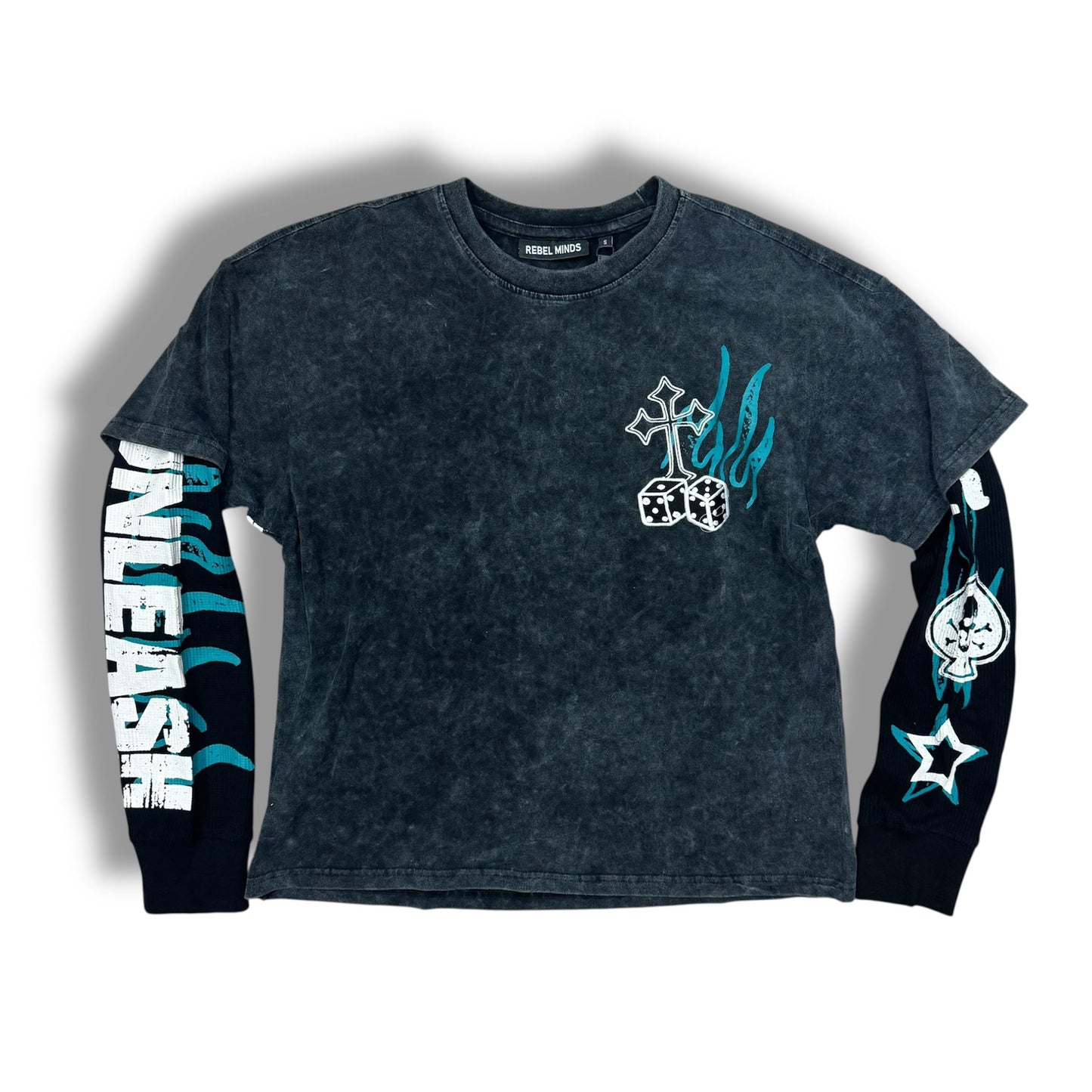 Rebel Minds Unleash Black Long Sleeve