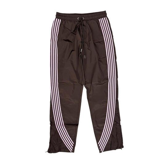 Kindred Stripe Nylon Pants Brown / Pink