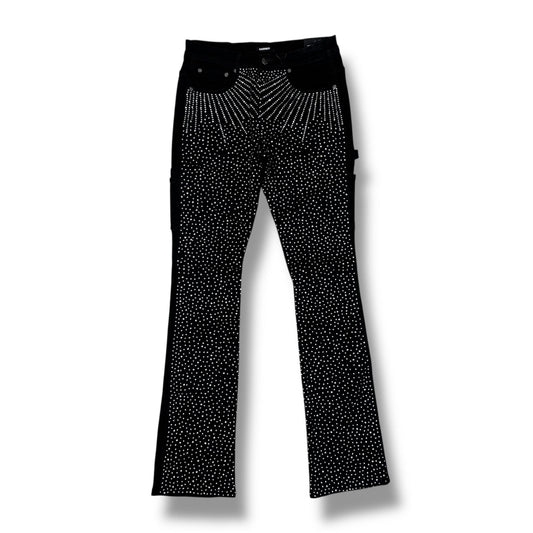 Kindred Rhinestone Denim Jeans Black