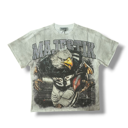 MAJESTIK Flacon Dirty White  T-Shirt