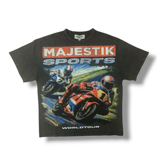 MAJESTIK Sports  Black T-Shirt
