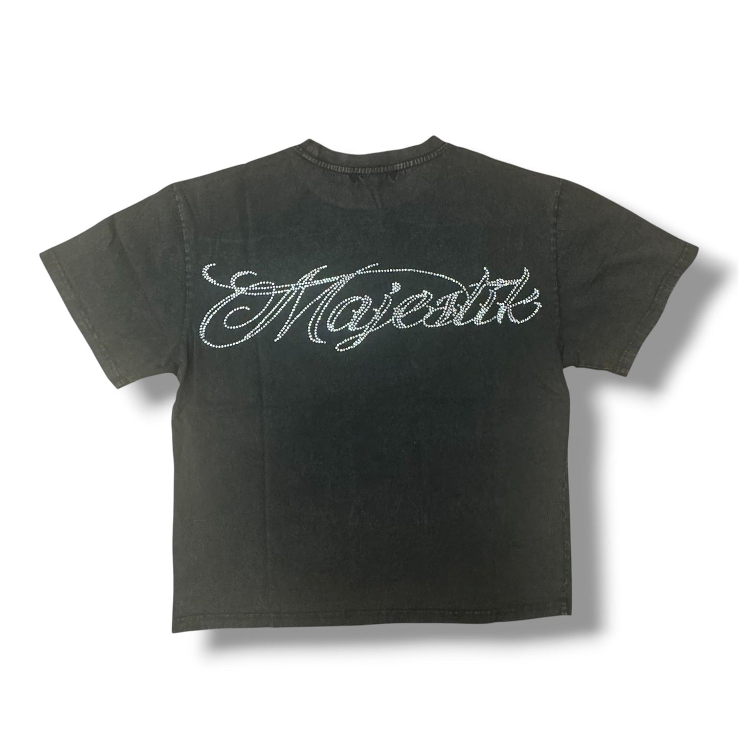 MAJESTIK Catch Me Black T-Shirt