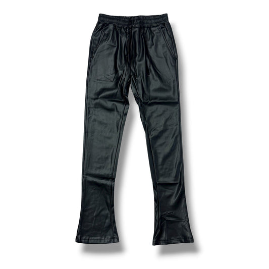 Jordan Craig Pu leather Black Pants