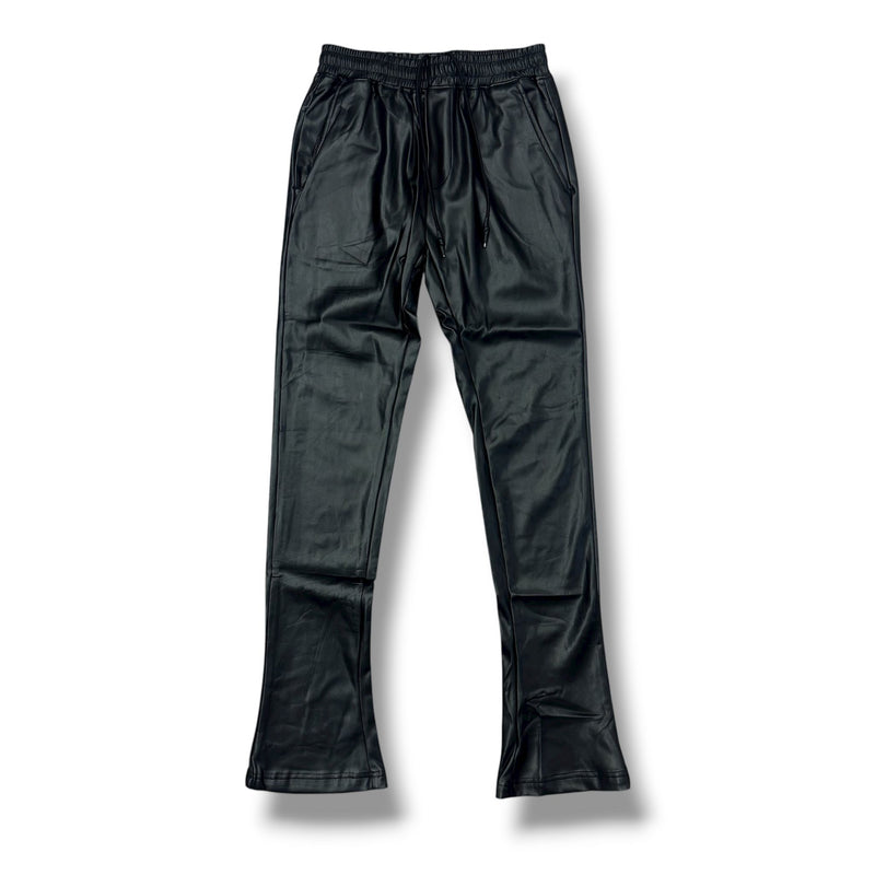 Jordan Craig Pu leather Black Pants