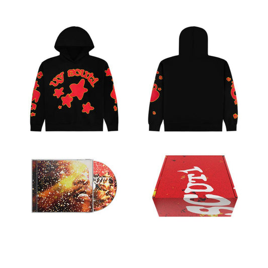 Sp5der X UY Scuti Box Set 3 " Black Hoodie "